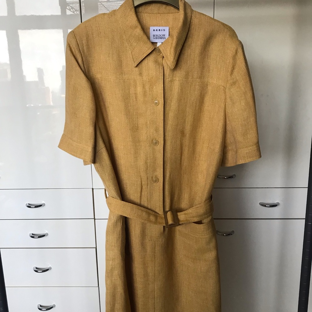 Akris Bergdorf Goodman Tweed Dress